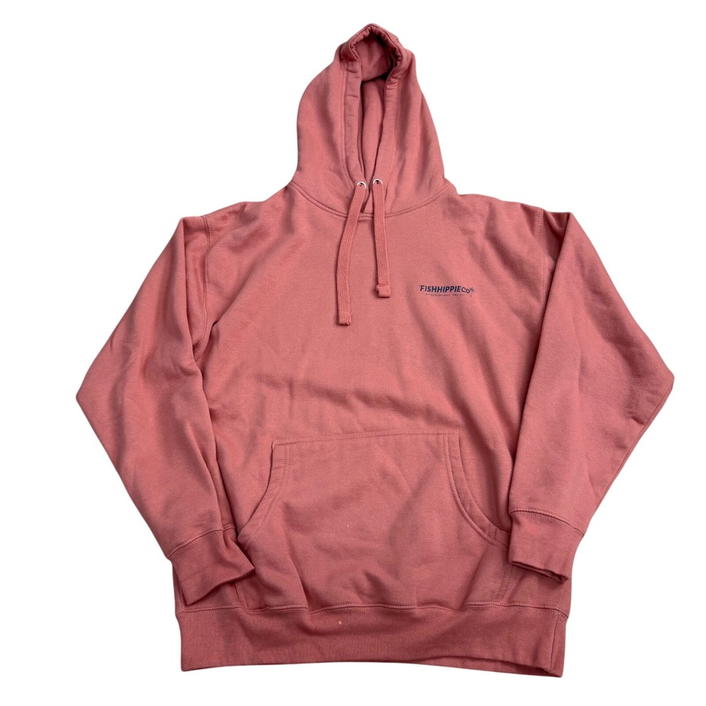 Fish Hippie Co Pullover Hoodie Mens XL
Salmon Outdoors Coastal Casual